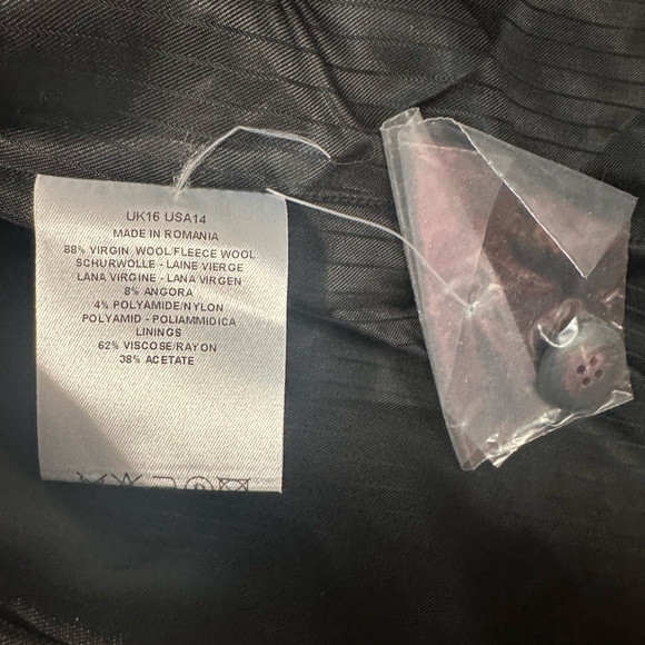 Jaeger Women's Gray Wool Blazer size 14 - Picture 11 of 14